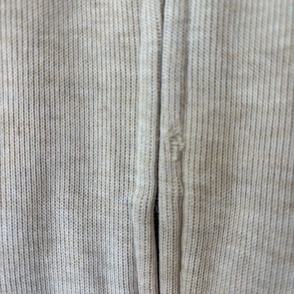 Polo Ralph Lauren Mens Cream Tan Heathered Sweater Jacket Large Pony Logo Preppy